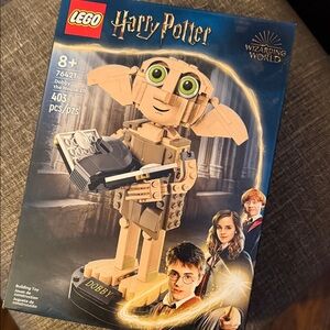 LEGO Harry Potter Dobby Set with Tan and Black Bricks